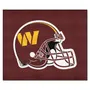 Fan Mats Washington Commanders Tailgater Rug - 5Ft. X 6Ft., Helmet Logo