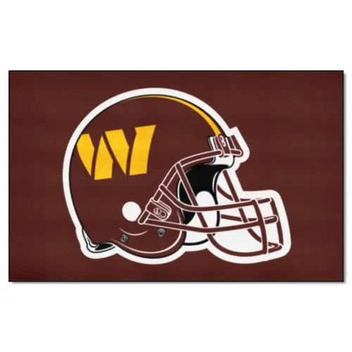 Fan Mats Washington Commanders Ulti-Mat Rug - 5Ft. X 8Ft., Helmet Logo