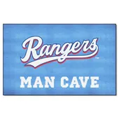 Fan Mats Texas Rangers Man Cave Ulti-Mat Rug - 5Ft. X 8Ft.