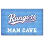 Fan Mats Texas Rangers Man Cave Ulti-Mat Rug - 5Ft. X 8Ft.