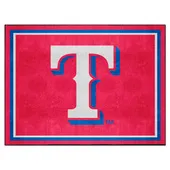 Fan Mats Texas Rangers 8Ft. X 10 Ft. Plush Area Rug