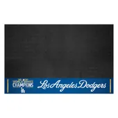 Fan Mats Los Angeles Dodgers 2020 Mlb World Series Champions Vinyl Grill Mat - 26In. X 42In.