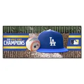 Fan Mats Los Angeles Dodgers Baseball Runner Rug - 30In. X 72In.