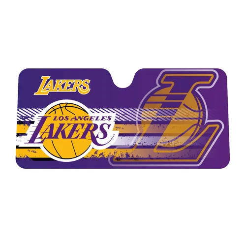 Fan Mats Los Angeles Lakers Windshield Sun Shade