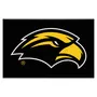 Fan Mats Southern Miss 4X6 High-Traffic Mat With Durable Rubber Backing - Landscape Orientation