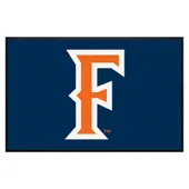 Fan Mats Cal State - Fullerton4x6 High-Traffic Mat With Durable Rubber Backing - Landscape Orientati