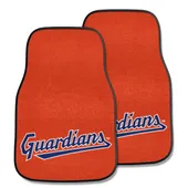 Fan Mats Cleveland Guardians Front Carpet Car Mat Set - 2 Pieces