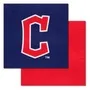 Fan Mats Cleveland Guardians "C" Hat Logo Team Carpet Tiles - 45 Sq Ft.