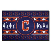 Fan Mats Cleveland Guardians Holiday Sweater Starter Mat Accent Rug - 19In. X 30In.