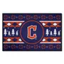 Fan Mats Cleveland Guardians Holiday Sweater Starter Mat Accent Rug - 19In. X 30In.