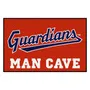 Fan Mats Cleveland Guardians Man Cave Starter Mat Accent Rug - 19In. X 30In.