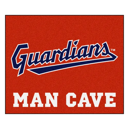 Fan Mats Cleveland Guardians Man Cave Tailgater Rug - 5Ft. X 6Ft.