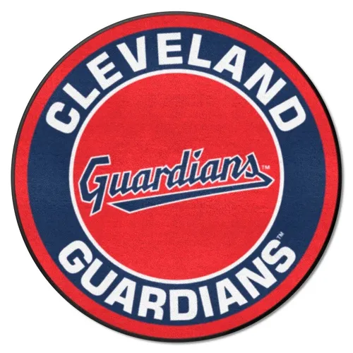 Fan Mats Cleveland Guardians Roundel Rug - 27In. Diameter