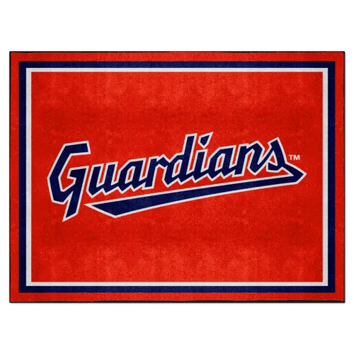 Fan Mats Cleveland Guardians 8Ft. X 10 Ft. Plush Area Rug