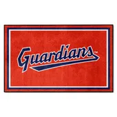 Fan Mats Cleveland Guardians 4Ft. X 6Ft. Plush Area Rug