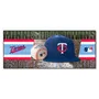 Fan Mats Minnesota Twins Baseball Runner Rug - 30In. X 72In.