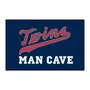 Fan Mats Minnesota Twins Man Cave Starter Mat Accent Rug - 19In. X 30In.