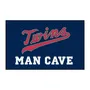 Fan Mats Minnesota Twins Man Cave Ulti-Mat Rug - 5Ft. X 8Ft.