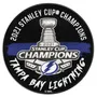 Fan Mats Tampa Bay Lightning Hockey Puck Rug - 27In. Diameter, 2021 Nhl Stanley Cup Champions