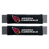 Fan Mats Arizona Cardinals Embroidered Seatbelt Pad - 2 Pieces