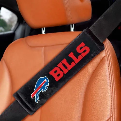 Fan Mats Buffalo Bills Embroidered Seatbelt Pad - 2 Pieces