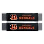 Fan Mats Cincinnati Bengals Embroidered Seatbelt Pad - 2 Pieces