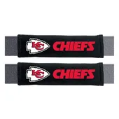 Fan Mats Kansas City Chiefs Embroidered Seatbelt Pad - 2 Pieces