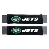 Fan Mats New York Jets Embroidered Seatbelt Pad - 2 Pieces