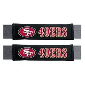 Fan Mats San Francisco 49Ers Embroidered Seatbelt Pad - 2 Pieces