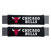 Fan Mats Chicago Bulls Embroidered Seatbelt Pad - 2 Pieces