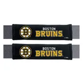 Fan Mats Boston Bruins Embroidered Seatbelt Pad - 2 Pieces