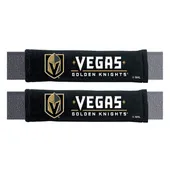 Fan Mats Vegas Golden Knights Embroidered Seatbelt Pad - 2 Pieces