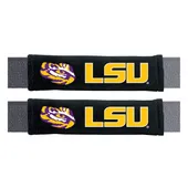 Fan Mats Lsu Tigers Embroidered Seatbelt Pad - 2 Pieces