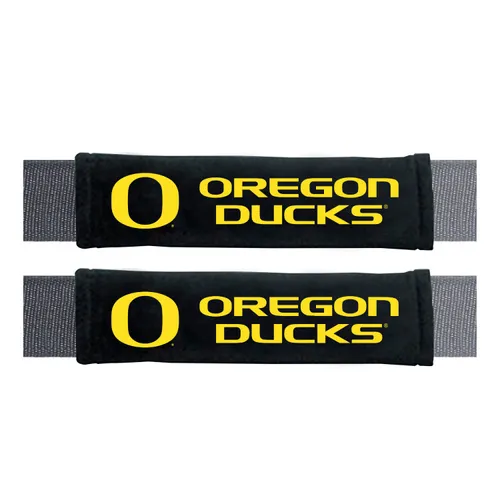 Fan Mats Oregon Ducks Embroidered Seatbelt Pad - 2 Pieces