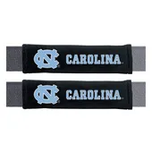 Fan Mats North Carolina Tar Heels Embroidered Seatbelt Pad - 2 Pieces