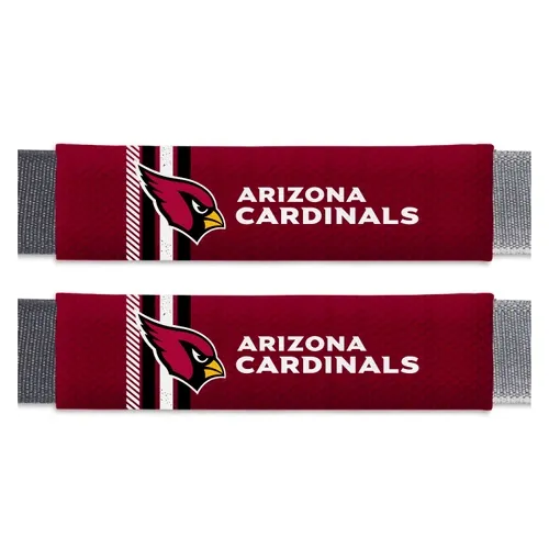 Fan Mats Arizona Cardinals Team Color Rally Seatbelt Pad - 2 Pieces