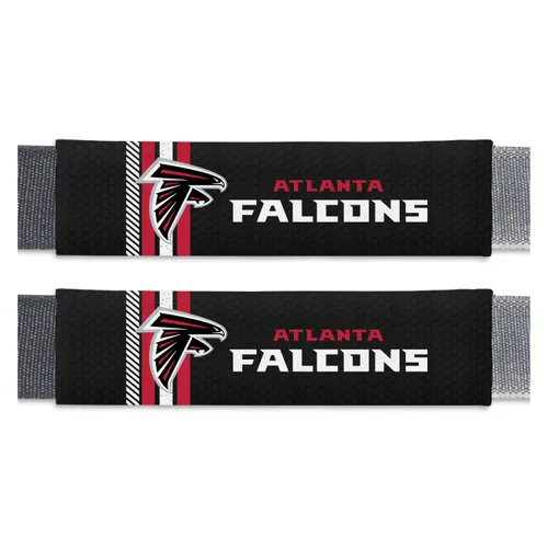 Fan Mats Atlanta Falcons Team Color Rally Seatbelt Pad - 2 Pieces