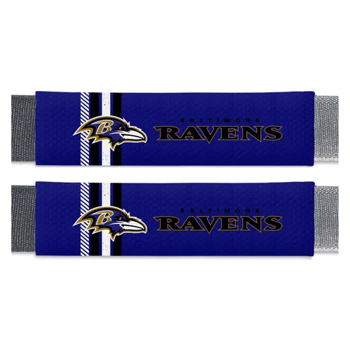 Fan Mats Baltimore Ravens Team Color Rally Seatbelt Pad - 2 Pieces