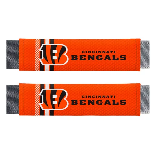 Fan Mats Cincinnati Bengals Team Color Rally Seatbelt Pad - 2 Pieces