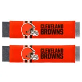 Fan Mats Cleveland Browns Team Color Rally Seatbelt Pad - 2 Pieces