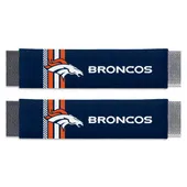 Fan Mats Denver Broncos Team Color Rally Seatbelt Pad - 2 Pieces