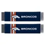 Fan Mats Denver Broncos Team Color Rally Seatbelt Pad - 2 Pieces