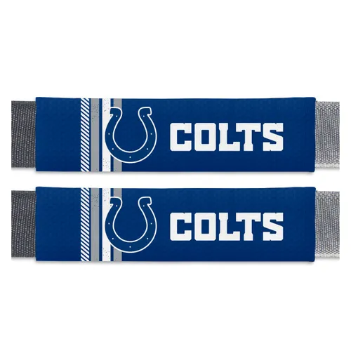 Fan Mats Indianapolis Colts Team Color Rally Seatbelt Pad - 2 Pieces