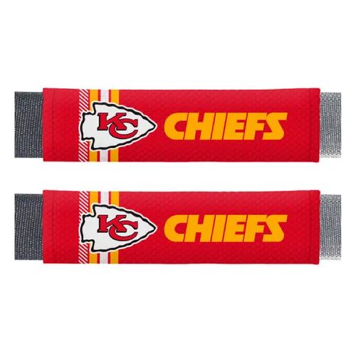 Fan Mats Kansas City Chiefs Team Color Rally Seatbelt Pad - 2 Pieces