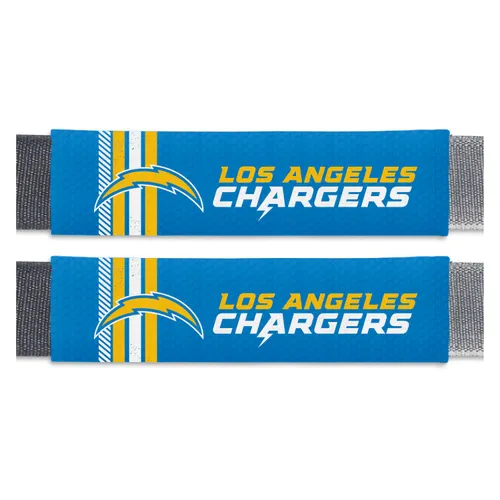 Fan Mats Los Angeles Chargers Team Color Rally Seatbelt Pad - 2 Pieces