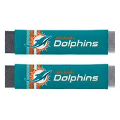 Fan Mats Miami Dolphins Team Color Rally Seatbelt Pad - 2 Pieces