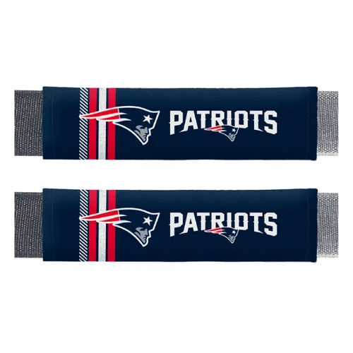 Fan Mats New England Patriots Team Color Rally Seatbelt Pad - 2 Pieces