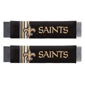 Fan Mats New Orleans Saints Team Color Rally Seatbelt Pad - 2 Pieces