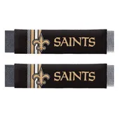 Fan Mats New Orleans Saints Team Color Rally Seatbelt Pad - 2 Pieces