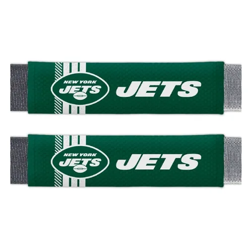 Fan Mats New York Jets Team Color Rally Seatbelt Pad - 2 Pieces